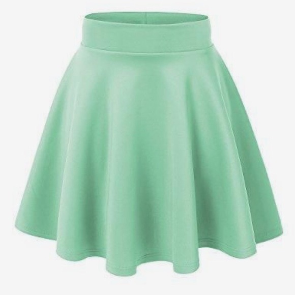 Forever 21 Dresses & Skirts - Mint Green Forever 21 Skater Skirt